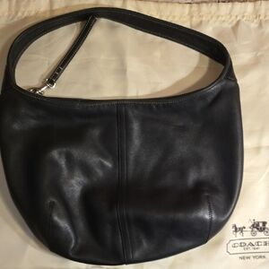Coach Ergo 9219 Black Leather Hobo Bag